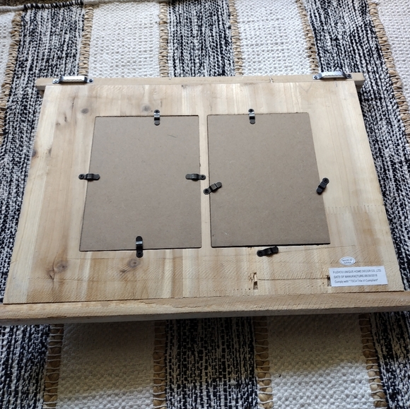 Adorable picture frame for two 7.5" x 4.5" - Picture 3 of 4